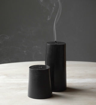 Smokestack Pillar Candle & Holder - BARTER DESIGN